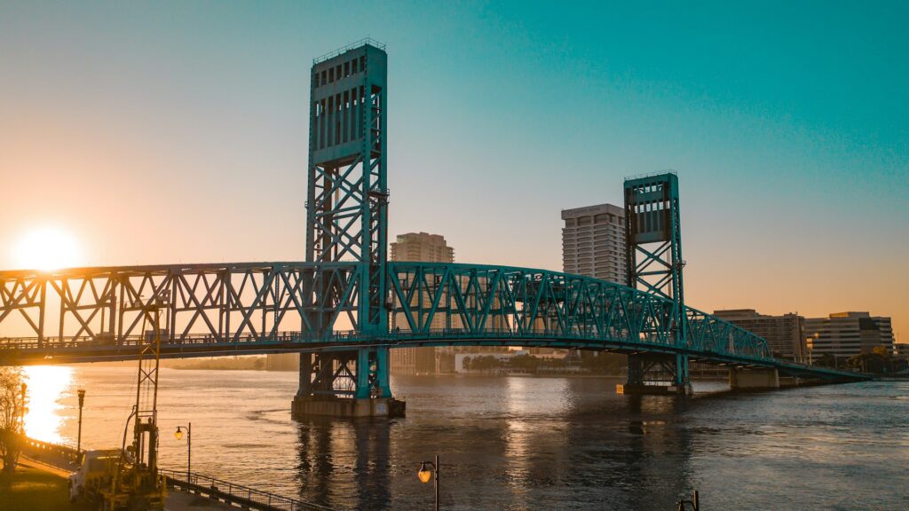 Bridge over the St. Johns River in Jacksonville